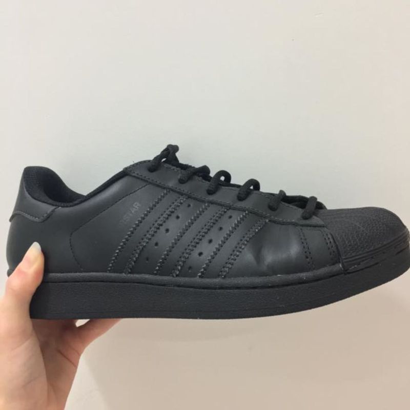 Tnis Adidas Superstar Preto | Tnis Feminino Adidas Usado 17956704 | enjoei