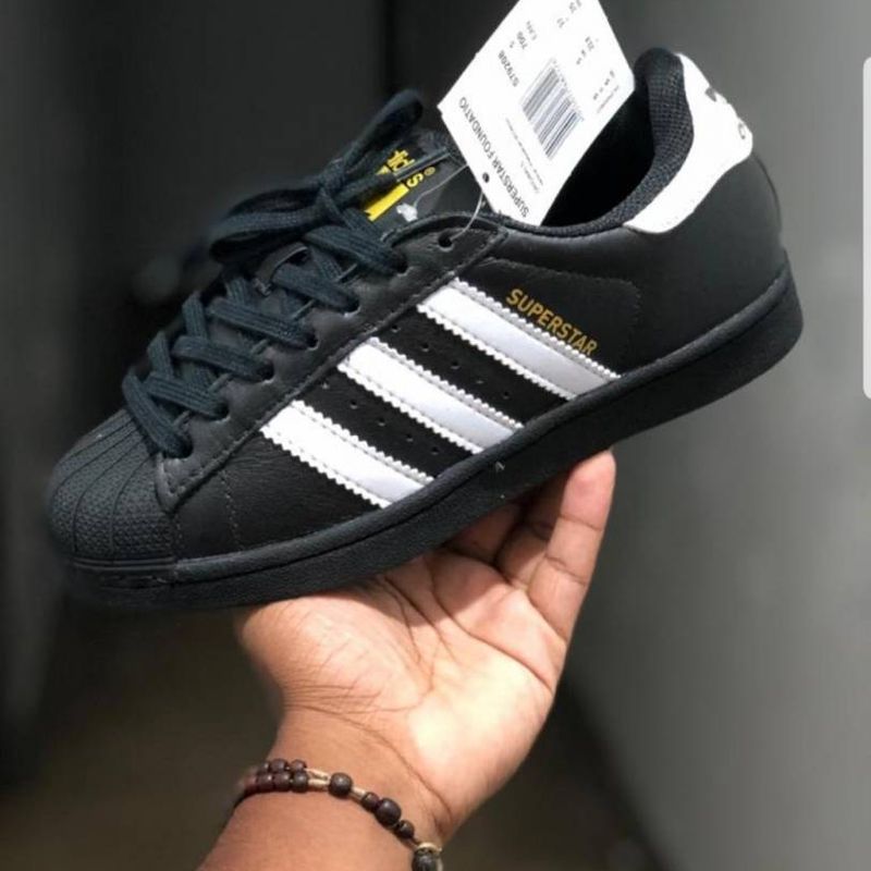 Adidas Super Star Preto, Moda Esportiva Feminina Adidas Super Star Usado  80800370