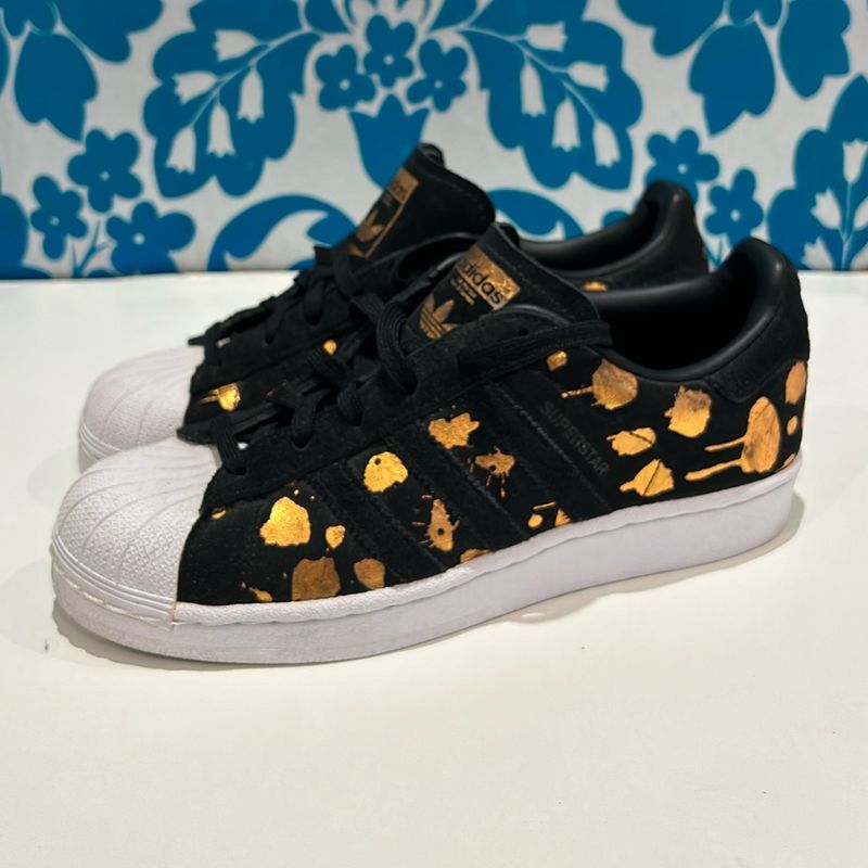 adidas gazelle silver green womens Tnis Adidas Superstar XLG Preto/Dourado ID4656  NewSkull