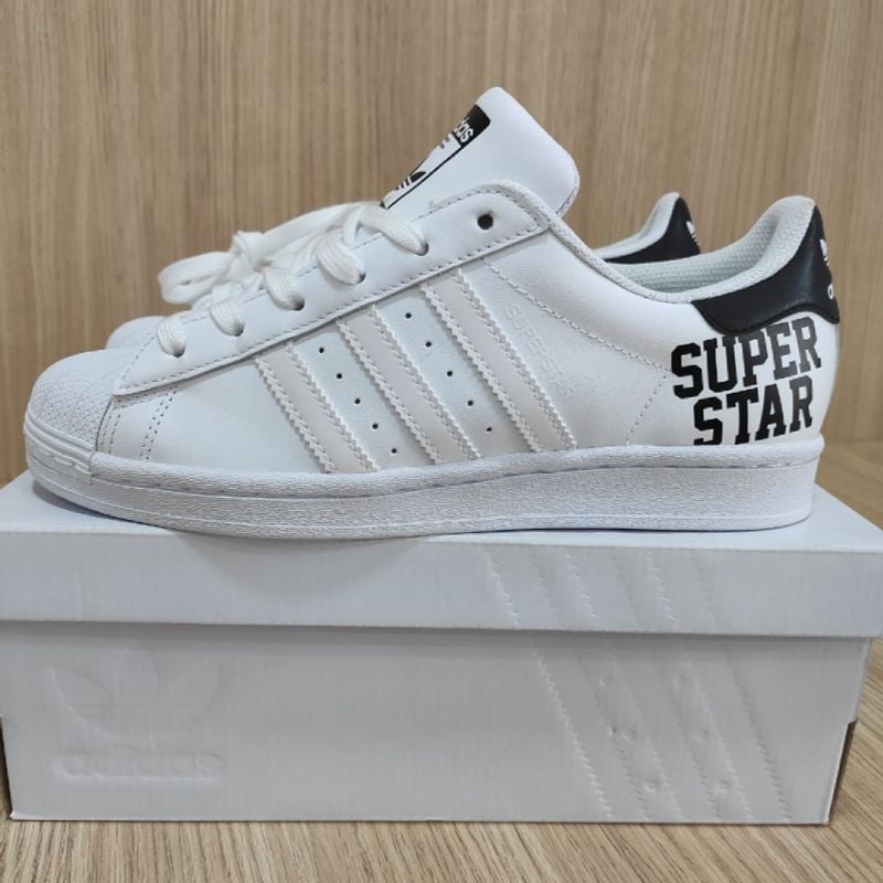 Adidas superstar sale refletivo