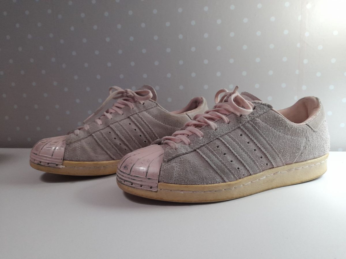 T nis Adidas Superstar Rosa Bico de Alum nio T nis Feminino Adidas Usado 94635261 enjoei