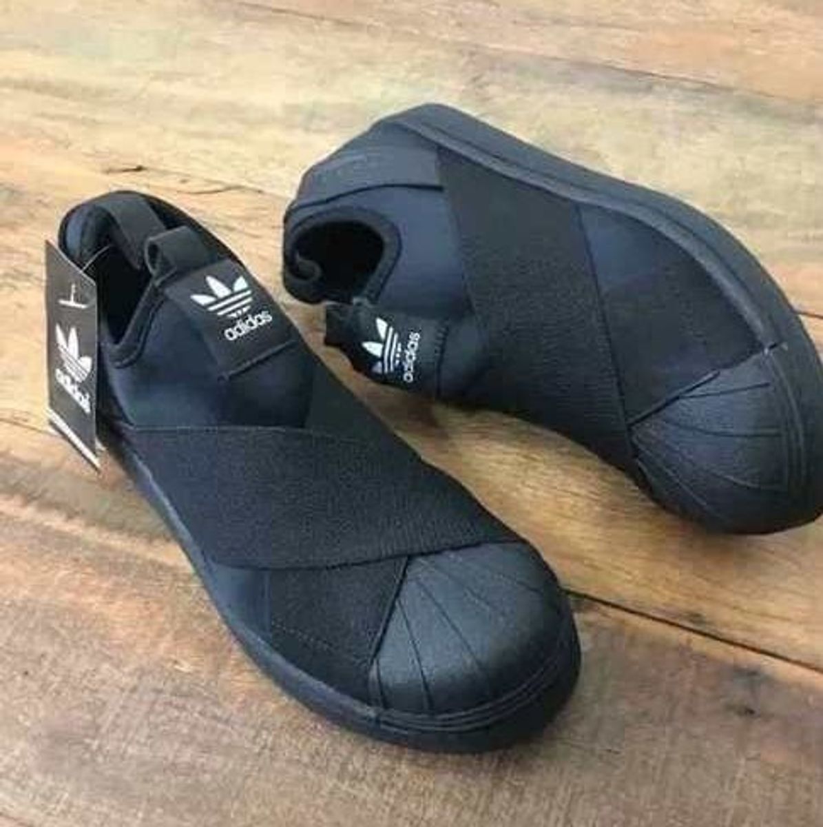 adidas slip on preto 36