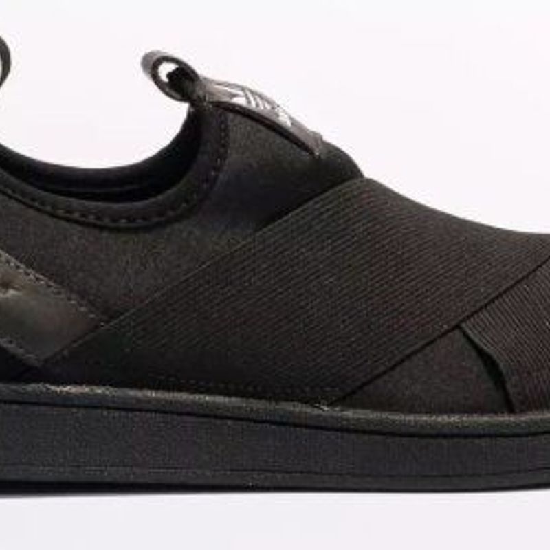 Superstar slip on outlet preto