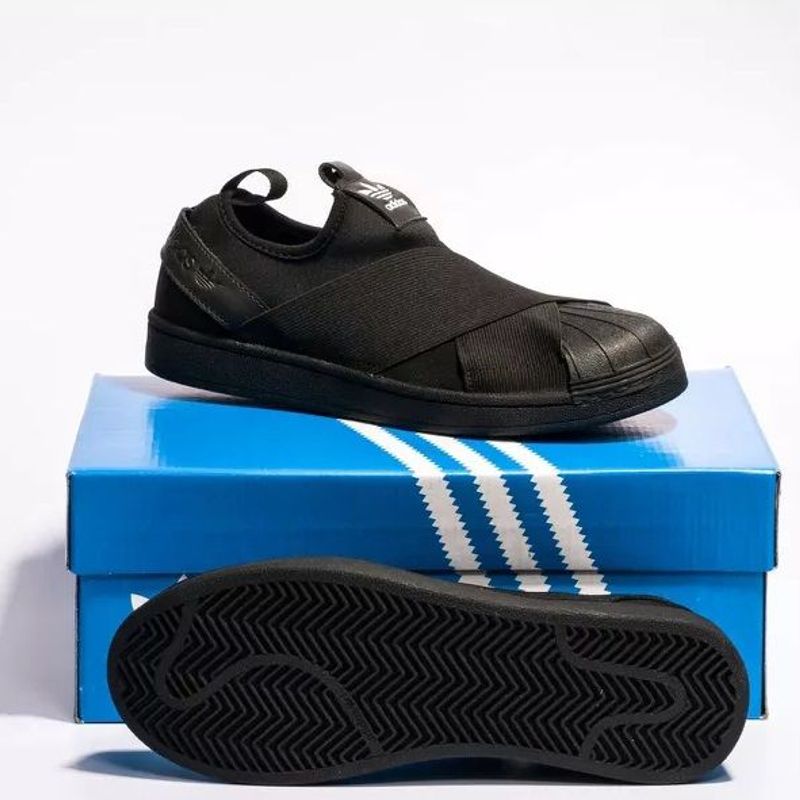 Adidas Super Star Preto, Moda Esportiva Feminina Adidas Super Star Usado  80800370