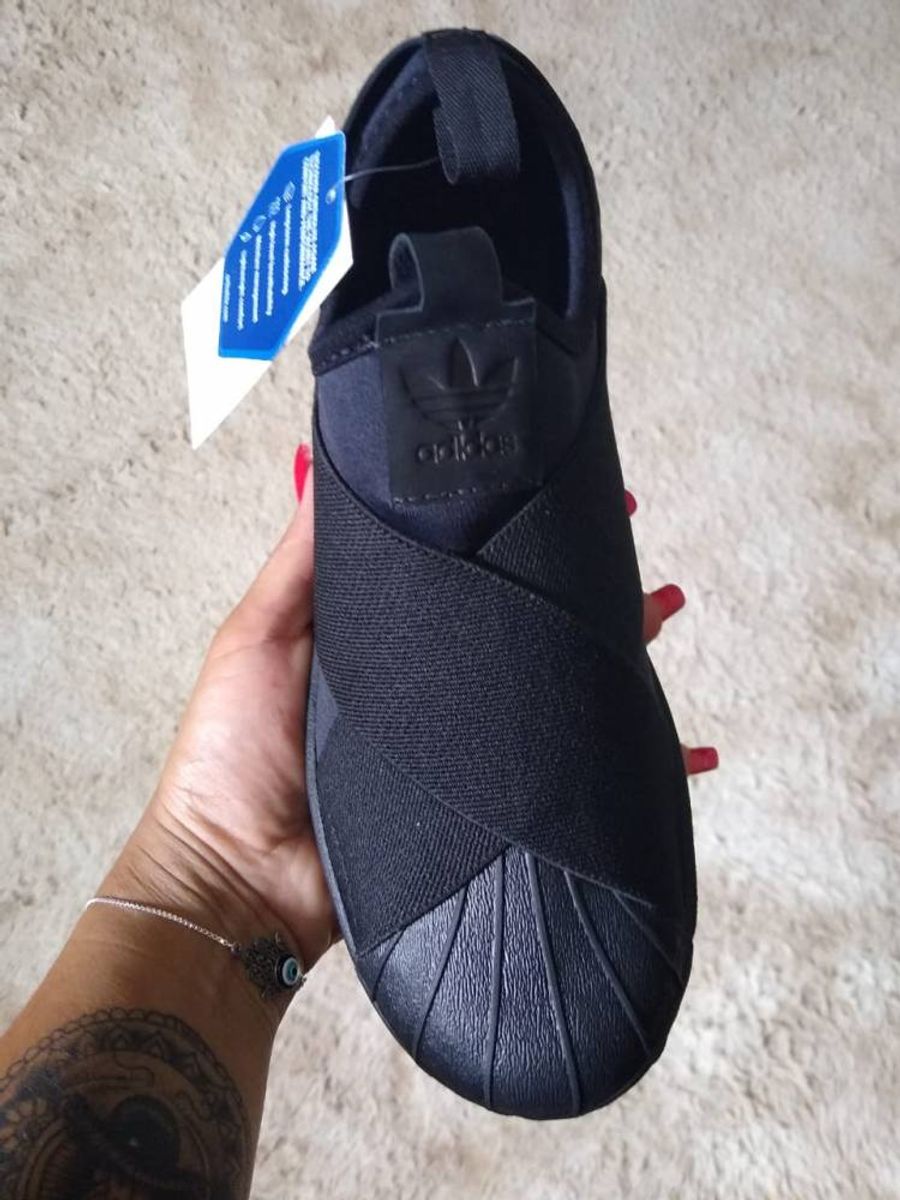 tenis adidas slip on preto original