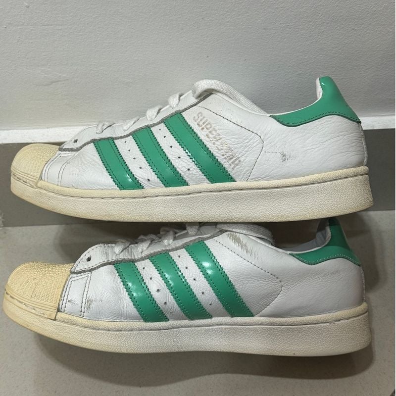 Adidas superstar 80s femme on sale verte