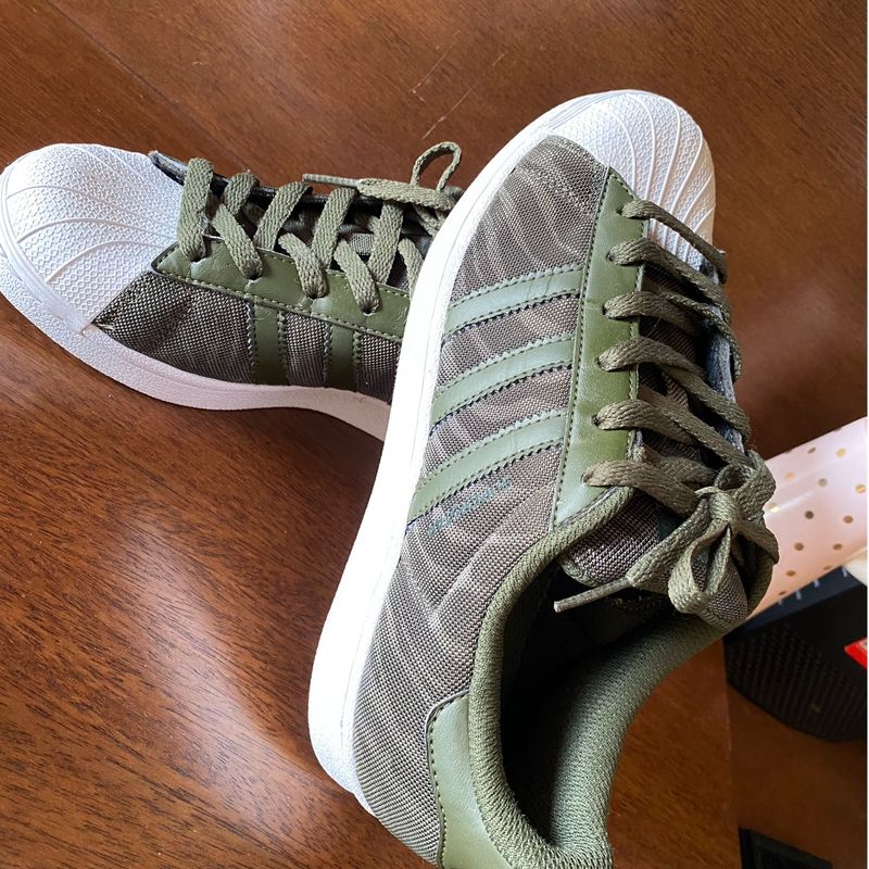Tenis Concha Tenis Adidas Superstar Verde Militar N372O Adidas
