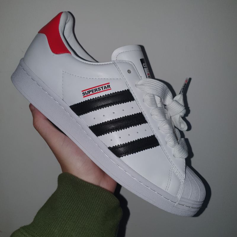 Adidas superstar ii sale rouge