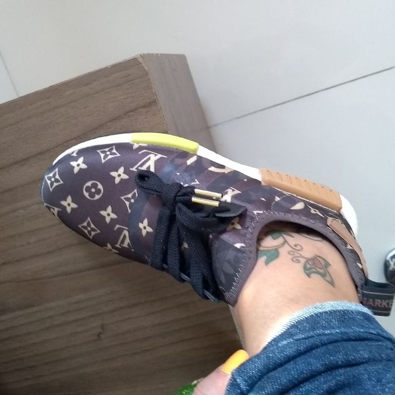 Tênis Adidas Nmd Louis Vuitton Lv Supreme Original - Mercado Livre Shoes