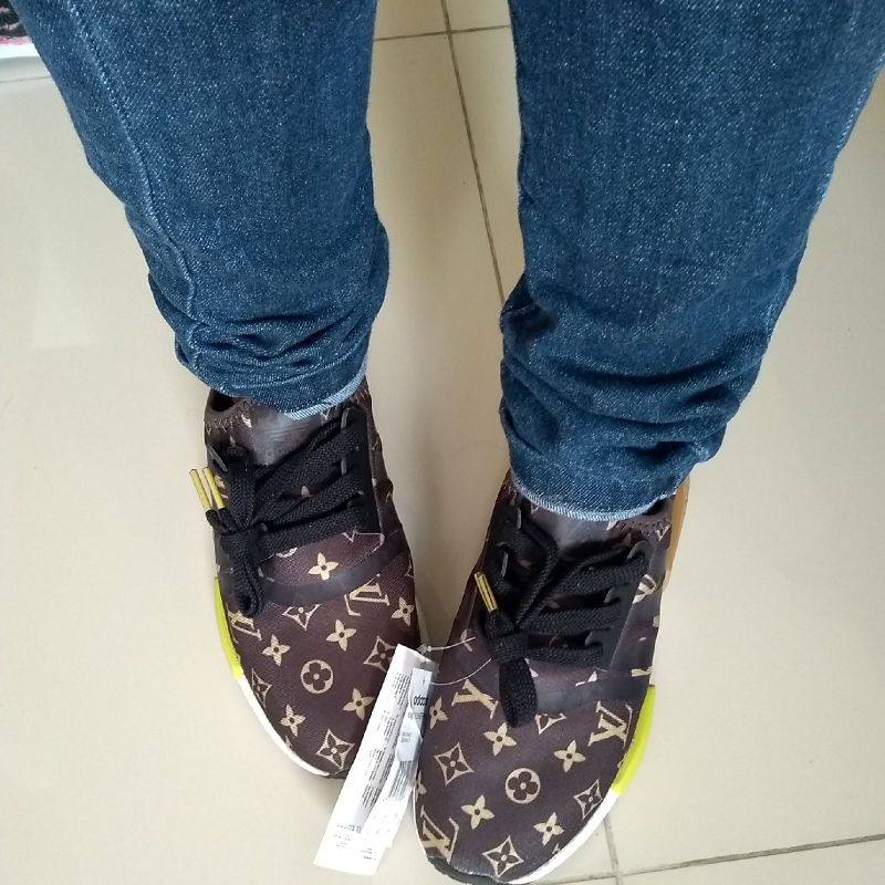 Supreme x Louis Vuitton x adidas NMD R1, Men's Fashion, Footwear