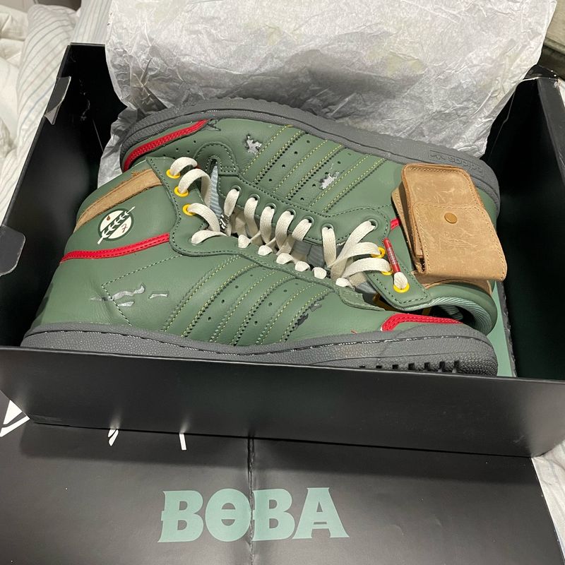 Tênis Adidas Top Ten Hi Star Wars - Boba Fett | Tênis