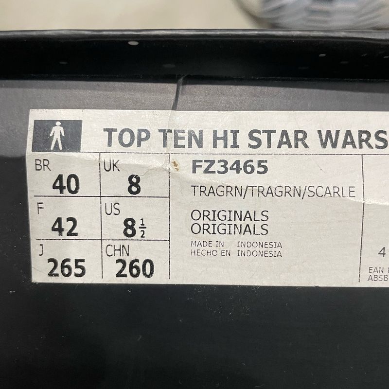 Adidas Top Ten High Star Wars Boba Fett - Droper