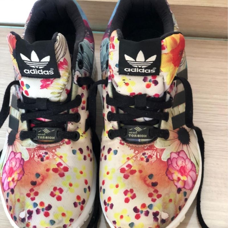 Adidas Shoes Zx Flux Floral Trainers Addidas Shoes Ceaze Trainers