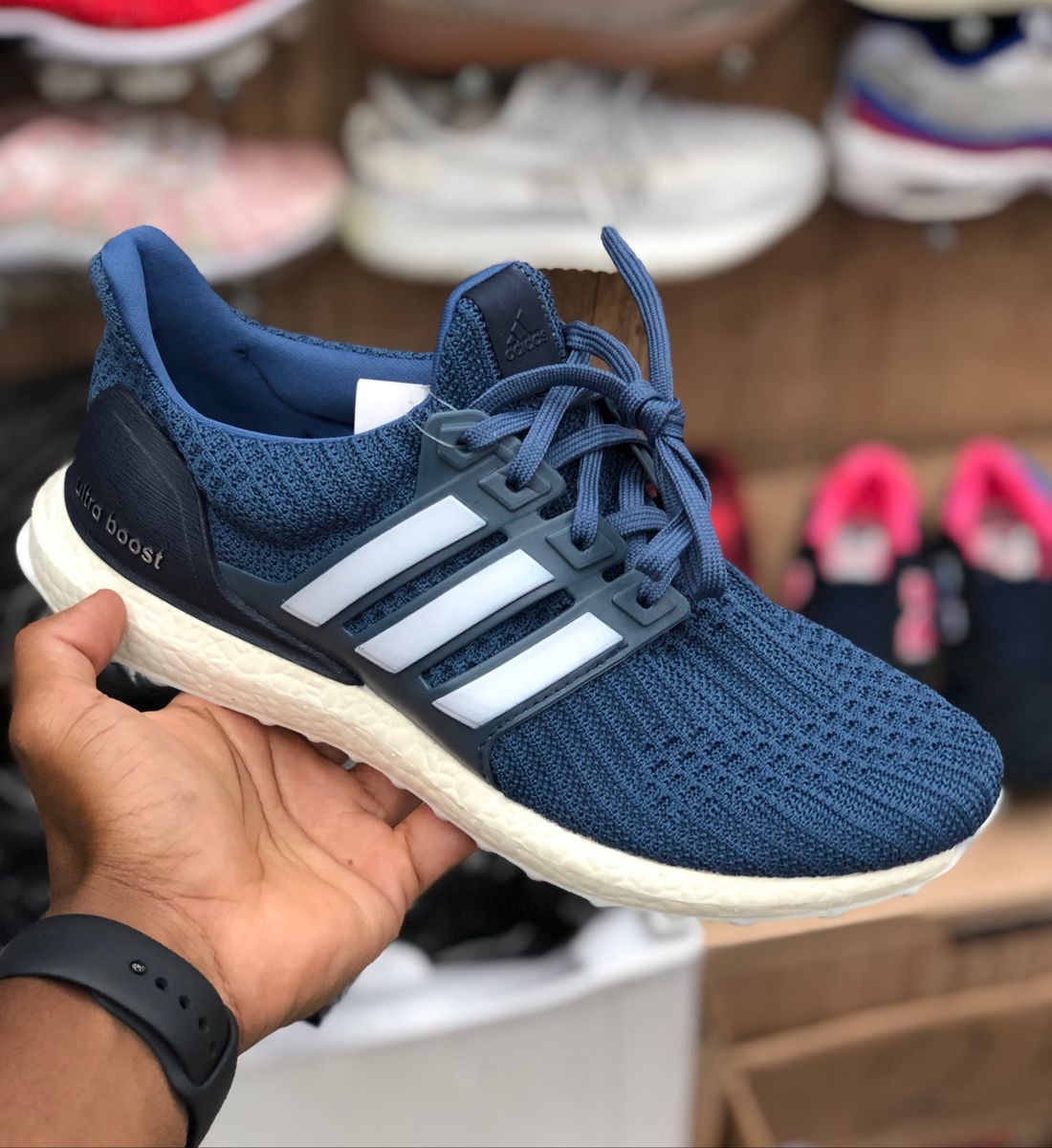 tenis adidas ultra boost azul