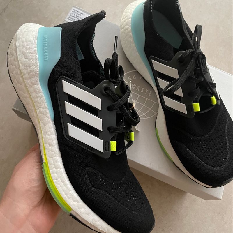 adidas gazelle silver green womens adidas Ultraboost 21 White Women's Shoes, Size: 9 main image 1