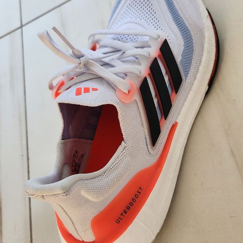 Adidas ultra boost hot sale branco e vermelho