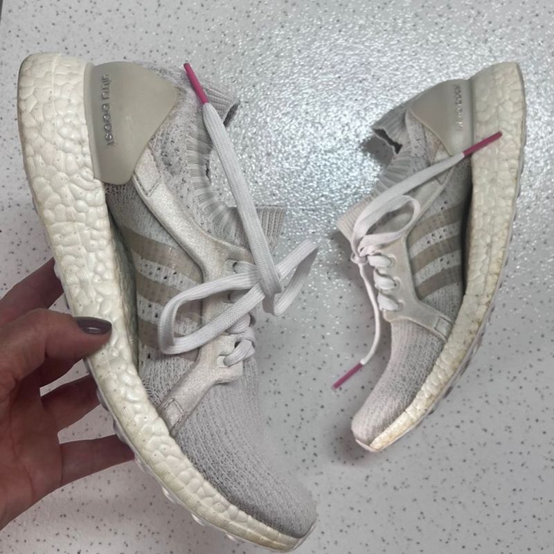 T锚nis adidas ultra boost feminino  rosa e clearance branco