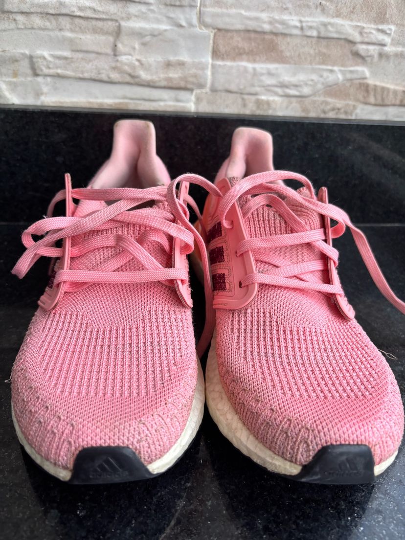 Tênis Adidas Ultraboost Rosa | Tênis Feminino Adidas Usado 138320389 ...