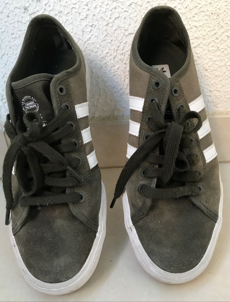 adidas tenis verde militar