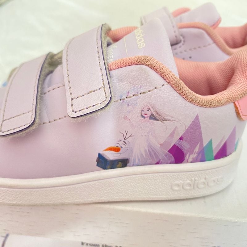 Tênis Adidas X Disney Frozen Anna And Elsa Advantage Calçado Infantil  para Meninas Adidas Usado 88942292 enjoei