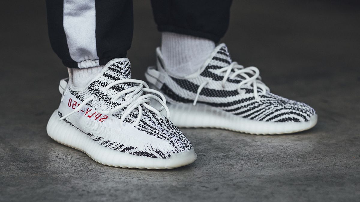 tenis adidas yeezy zebra