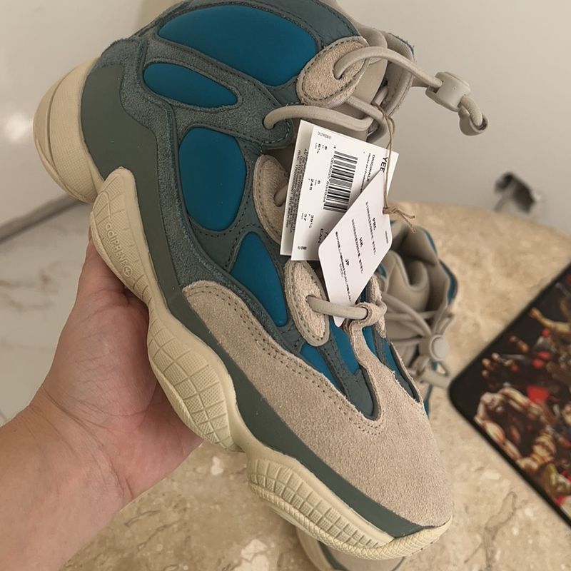 Adidas yeezy 500 femme on sale cyan