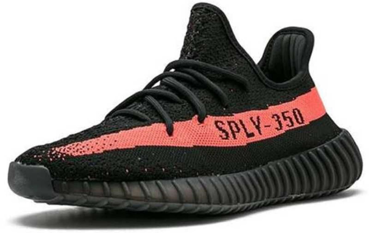 TÃªnis Adidas Yeezy Boost Sply 350 Preto/vermelho | TÃªnis Masculino Adidas Nunca Usado 43372870 