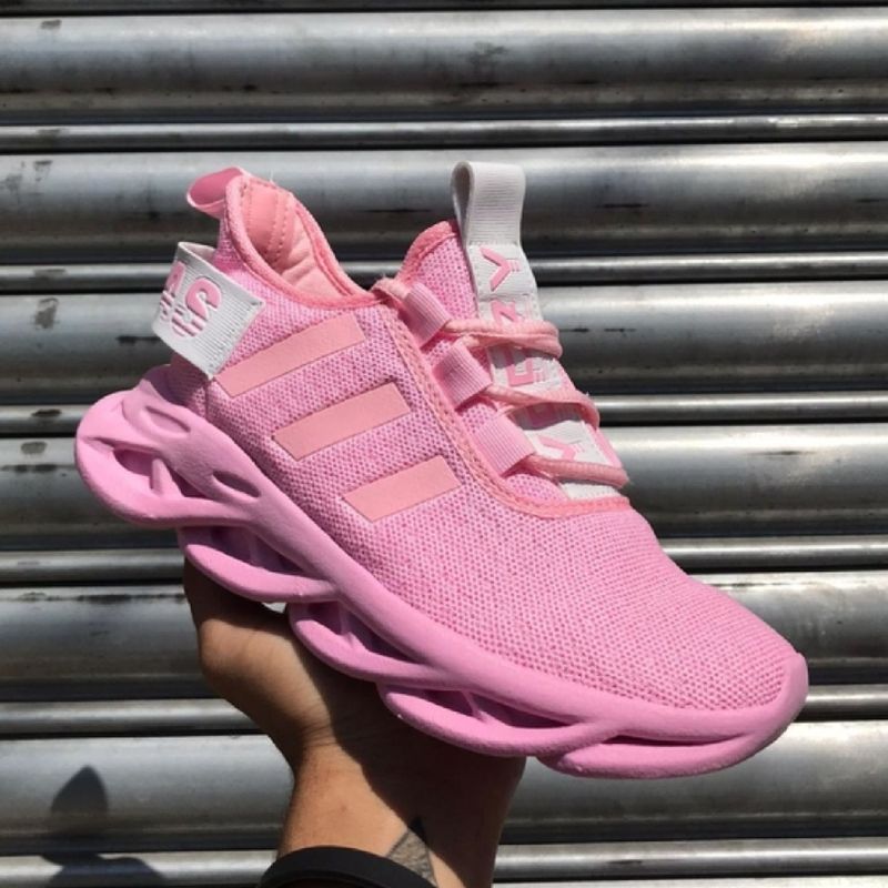 Tenis cheap yeezy rosas