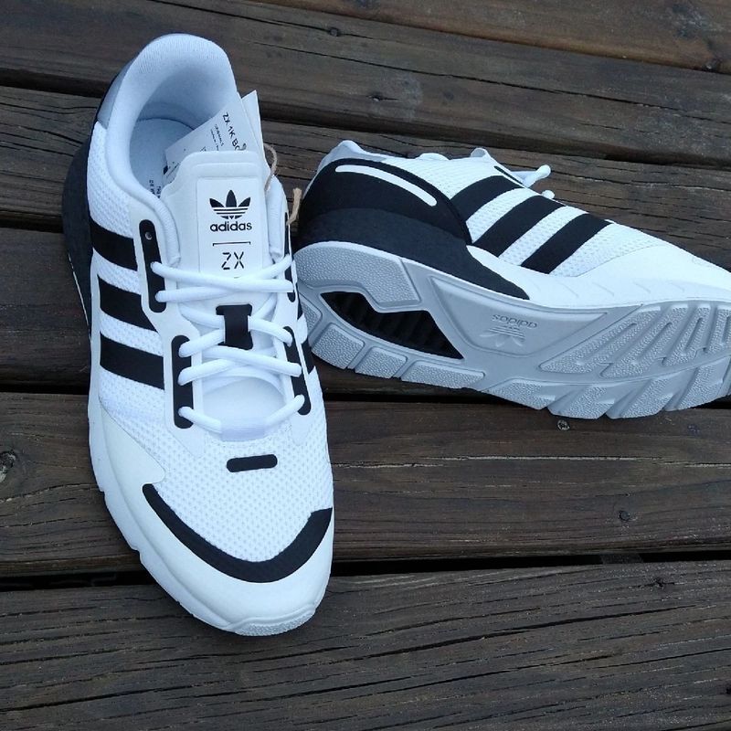 white♡ Tênis Adidas Zx 1k Boost Branco Preto Dswt Ultraboost | Adidas