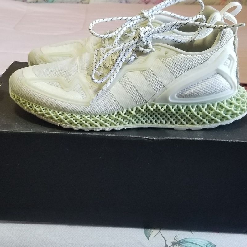 Tênis Adidas Zx 2k 4d Branco | Tênis Feminino Adidas Usado