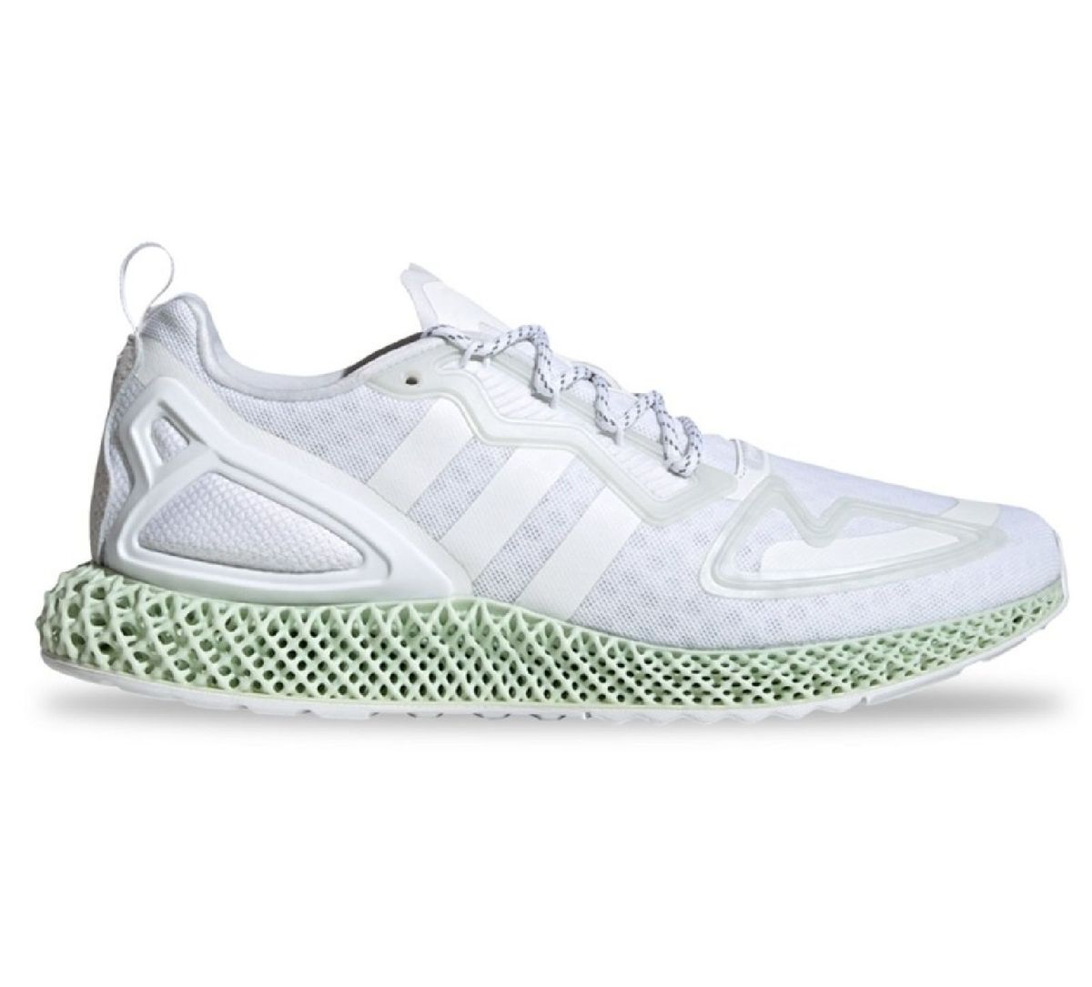 専用♡ Tênis Adidas Zx 2k 4d Branco | Tênis Feminino Adidas Usado