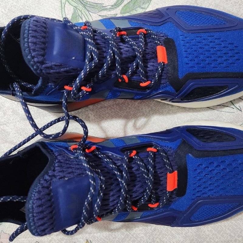 Tênis Adidas Zx 2k Boost Azul | Adidas Usado 111356734 | enjoei