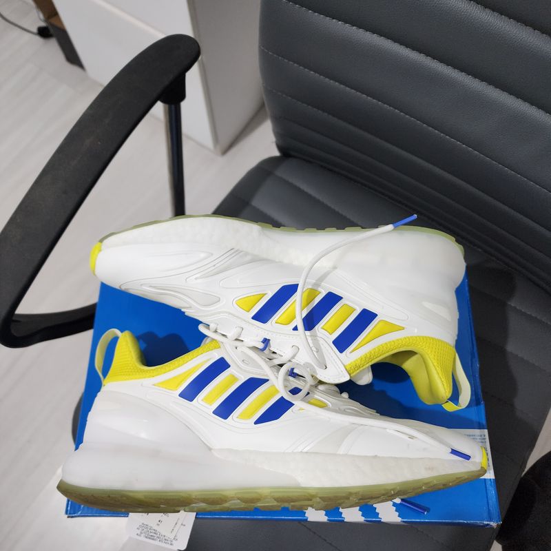 KISHIです Tênis Adidas Zx 2k Boost Juventus | Tênis Masculino Adidas Usado