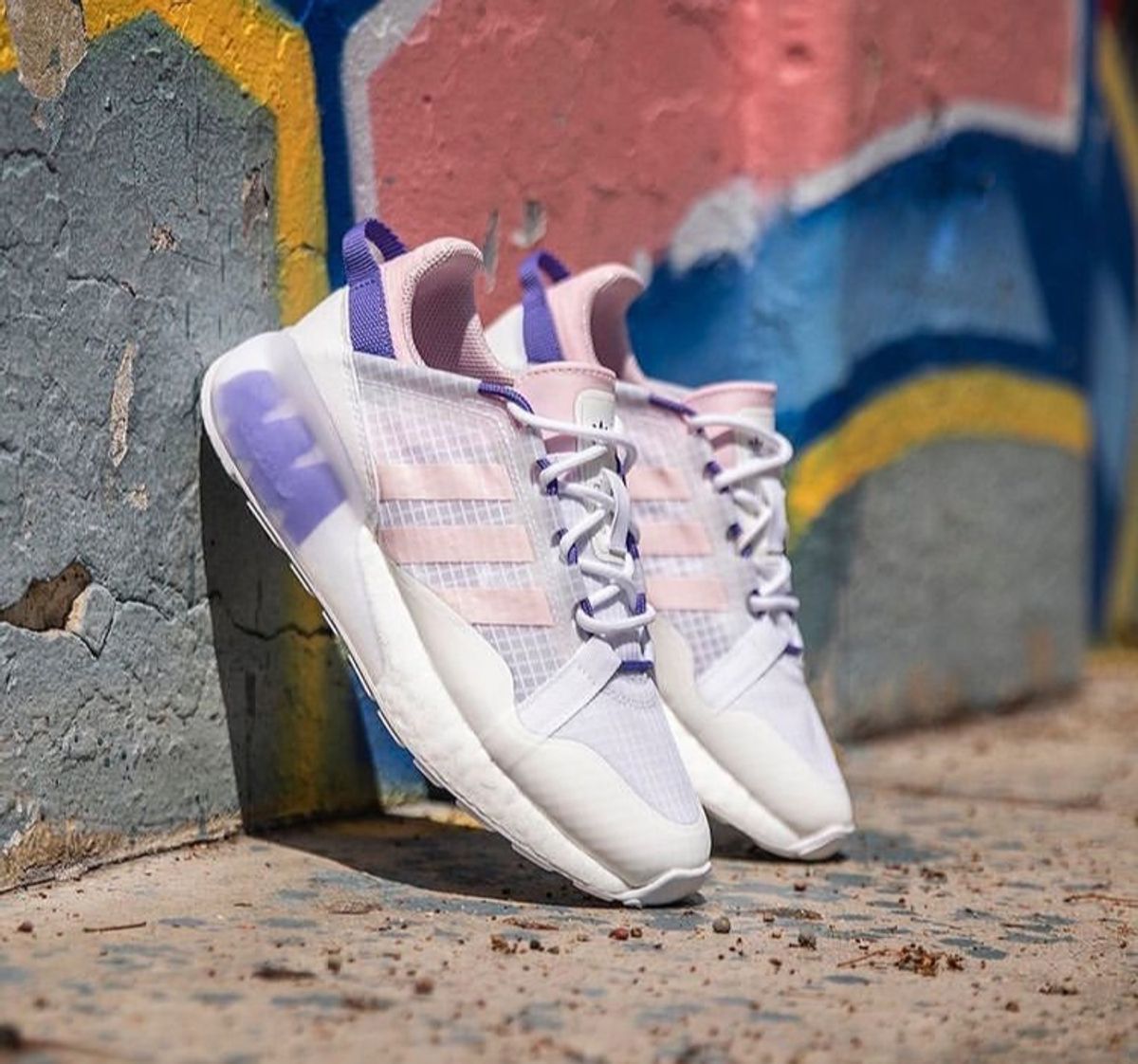 Adidas zx 400 femme hot sale violet