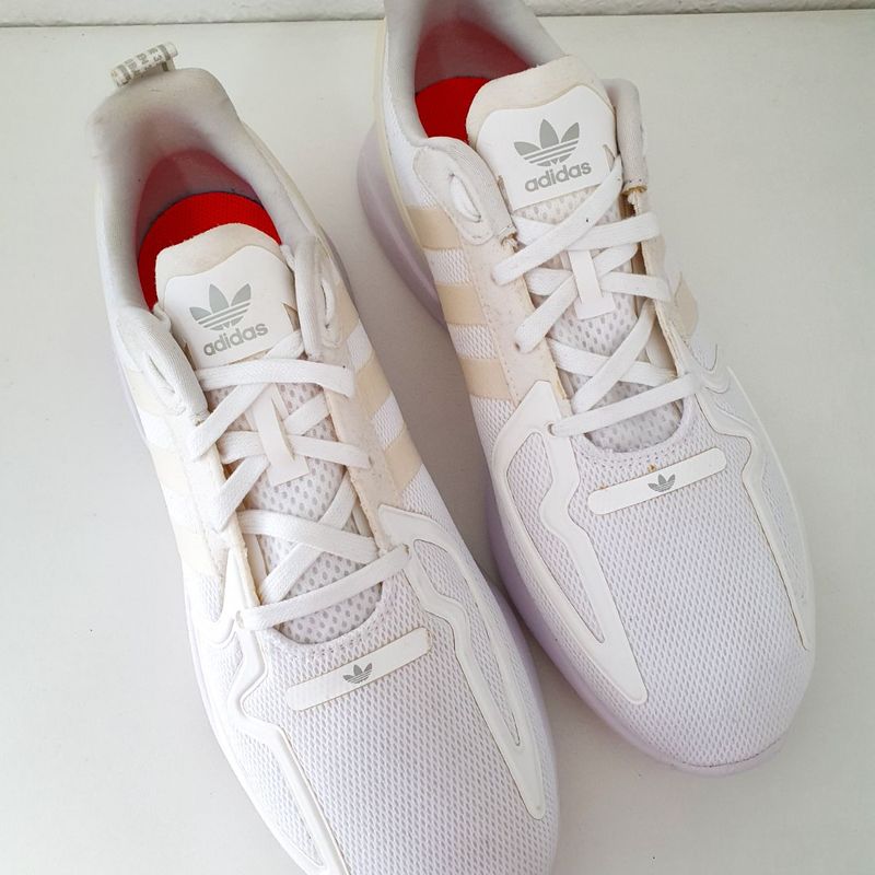Tênis Adidas Zx 2k Flux - Branco | Tênis Masculino Adidas Usado