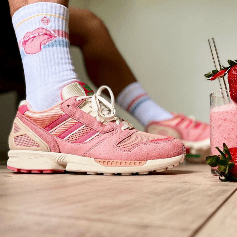 Adidas zx 8000 femme on sale rose