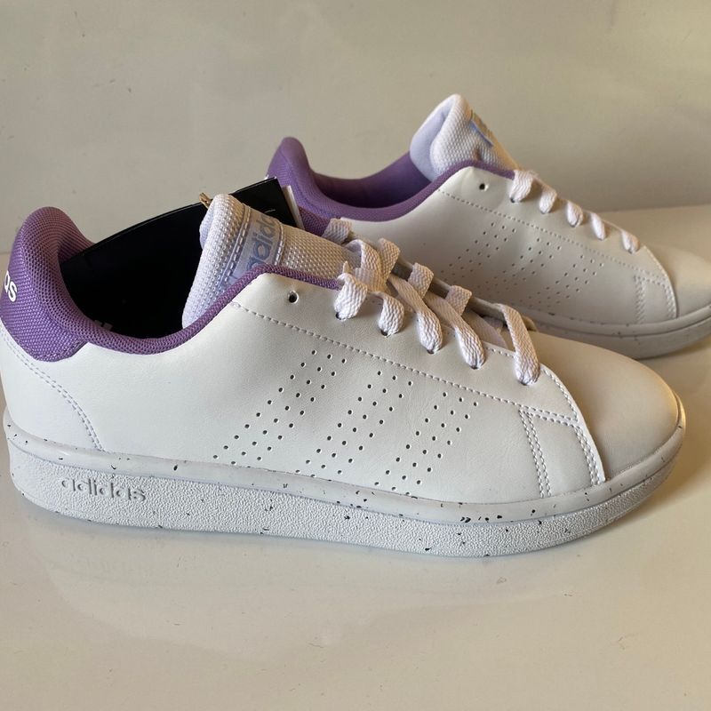 Adidas neo outlet advantage clean purple