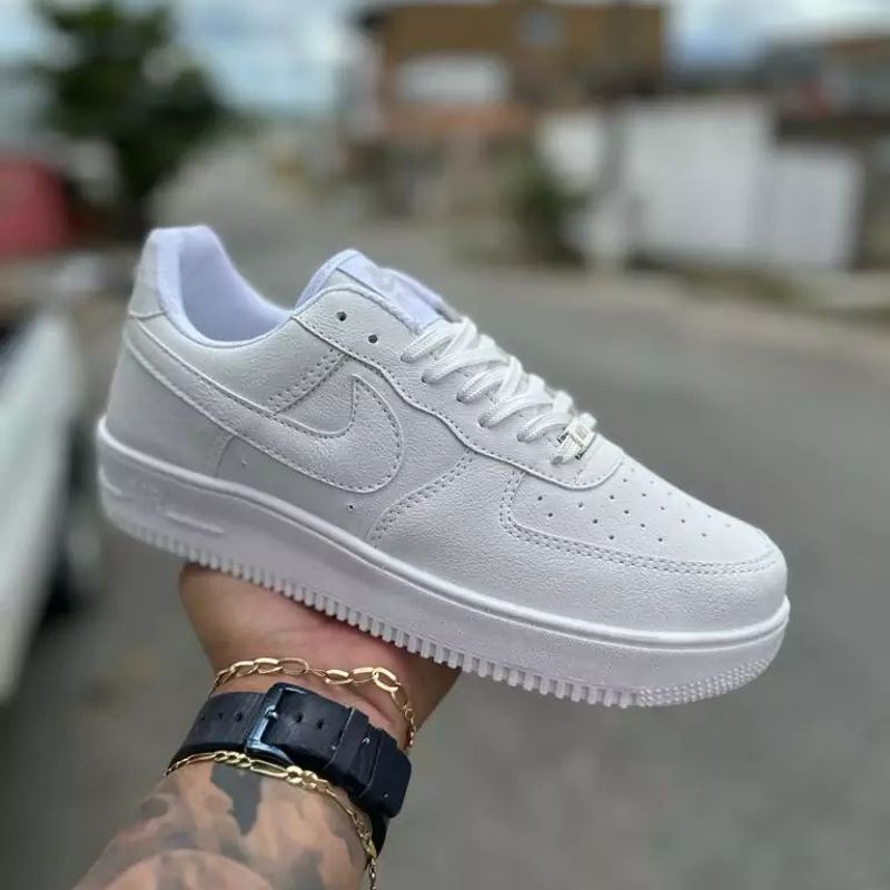 Tênis Air Force Branco Masculino e Feminino Promoção Casual Moda Nike |  Tênis Feminino Usado 86209331 | enjoei