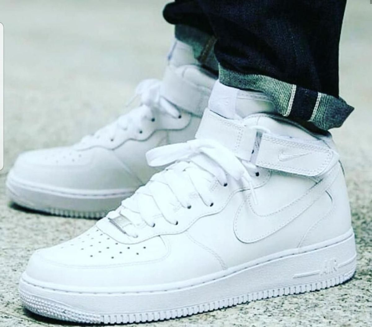 tenis air force cano alto