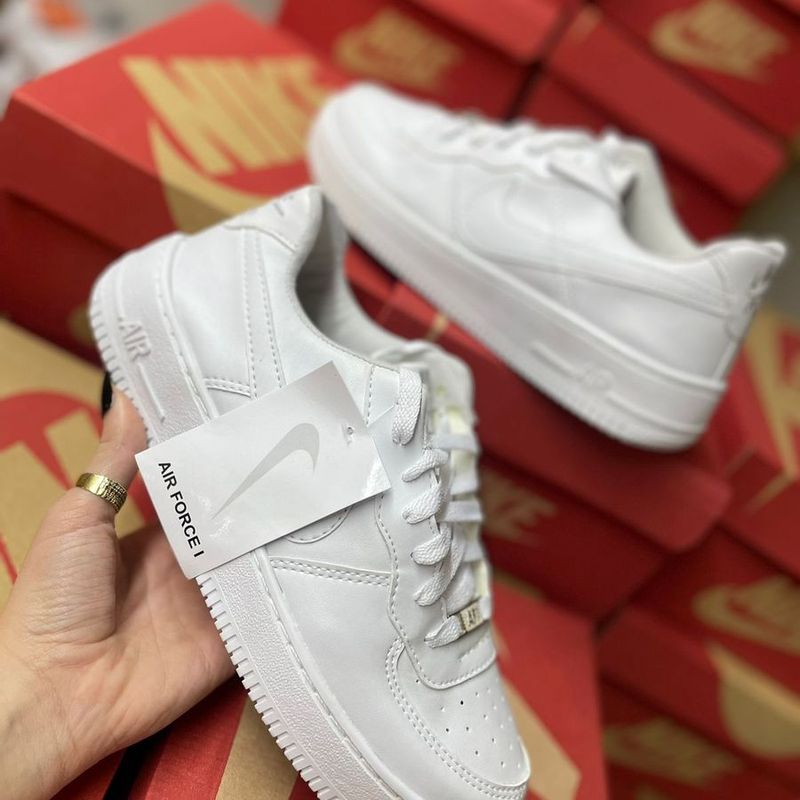 Tênis Air Force Branco Masculino e Feminino Promoção Casual Moda Nike |  Tênis Feminino Usado 86209250 | enjoei