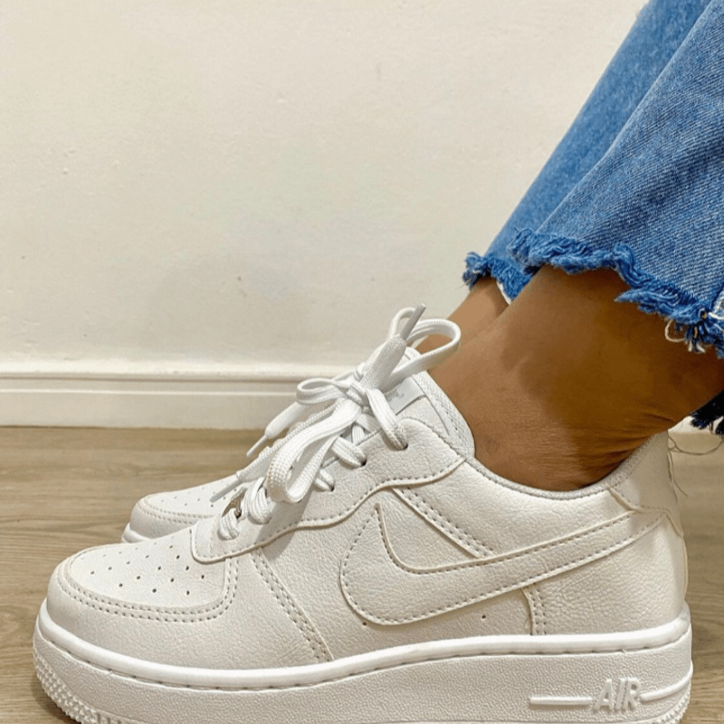 Tênis Nike Air Force 1 Tênis Masculino e Feminino Branco Casual Festa Fim  de Ano Réveillon Moda, Tênis Feminino Nike Usado 85702859