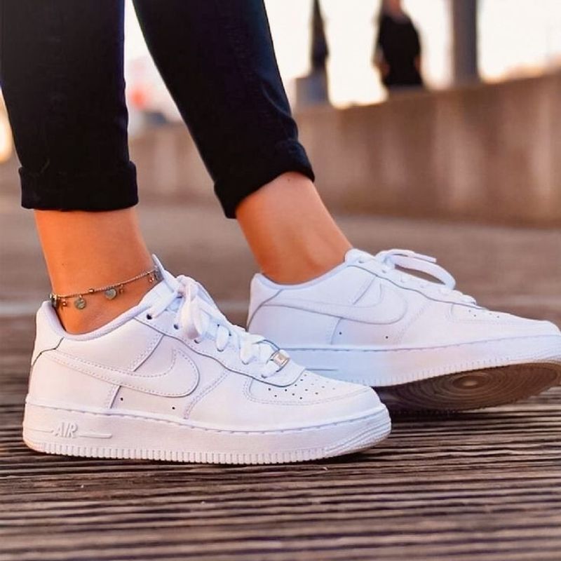 Tênis feminino nike hot sale branco