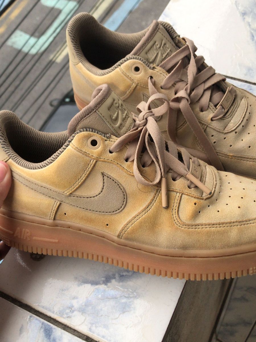 tenis nike air force caramelo