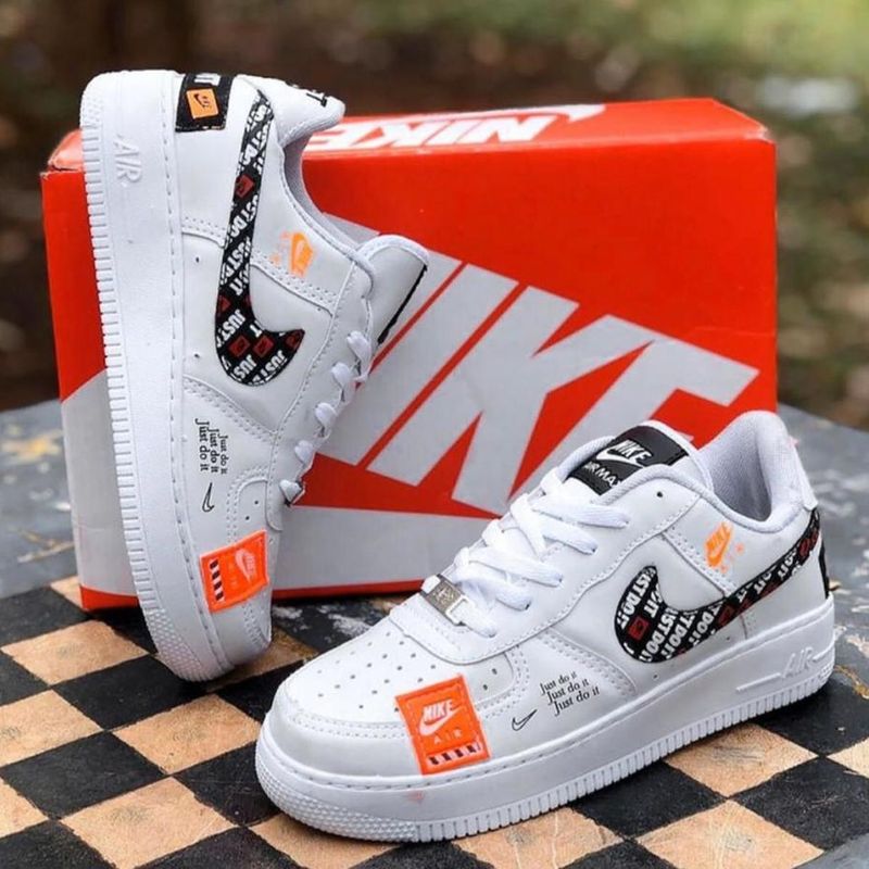 Air force just hot sale do it laranja