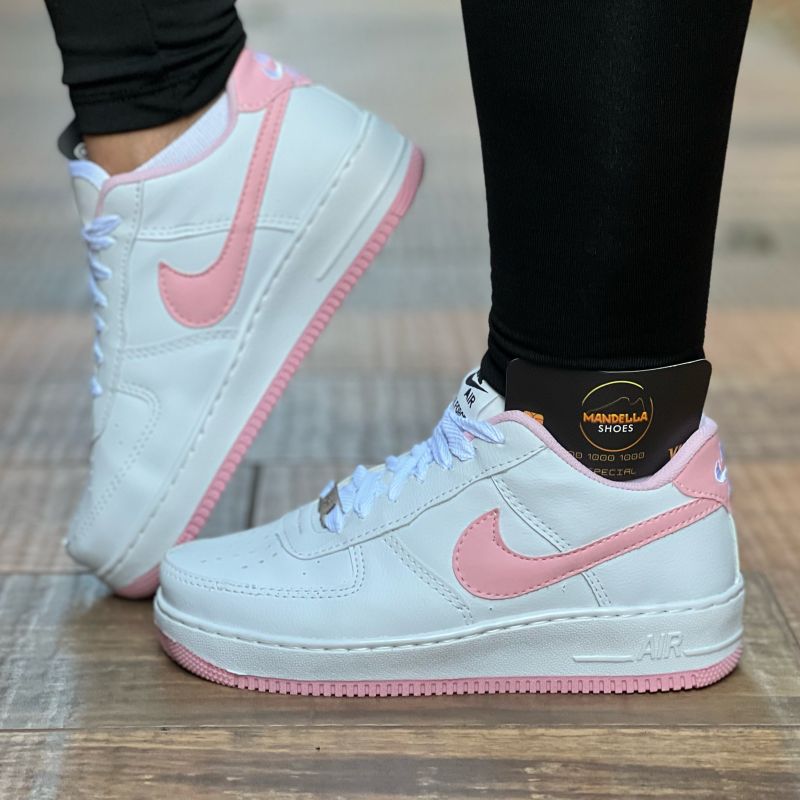 Tenis air clearance force rosa