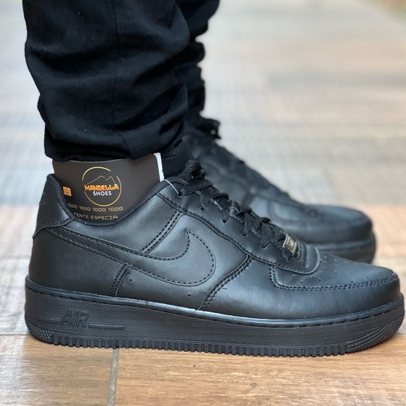 Air force best sale one all black