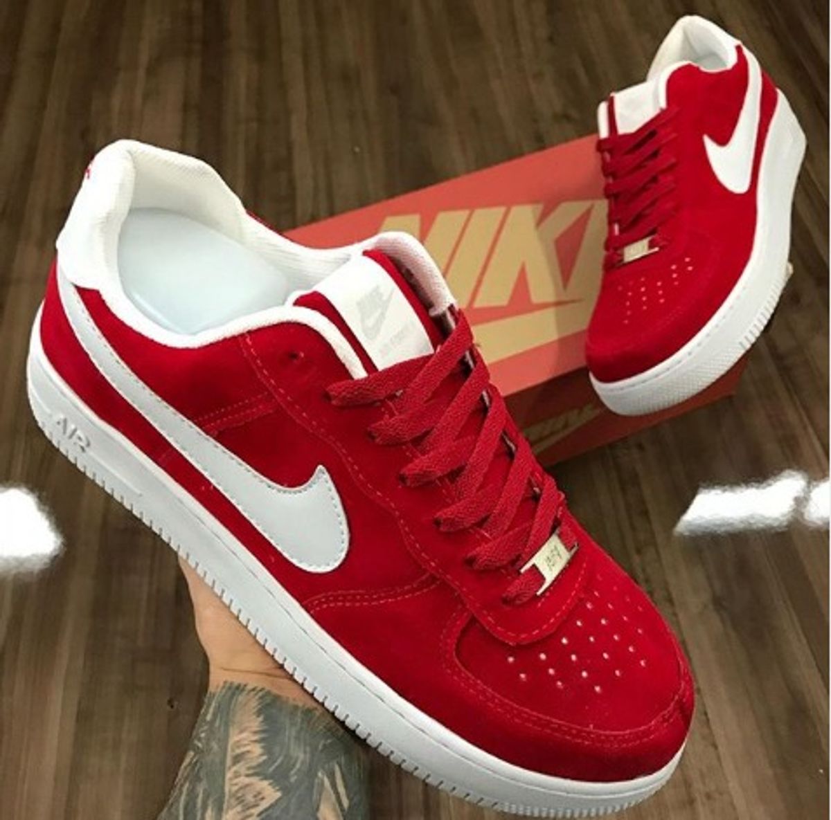 Nike store vermelho masculino