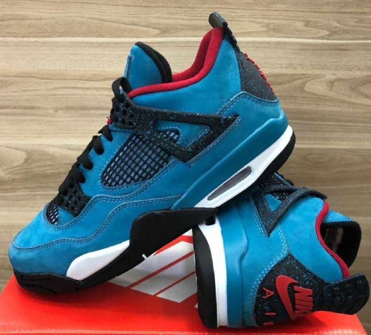 jordan tenis azul