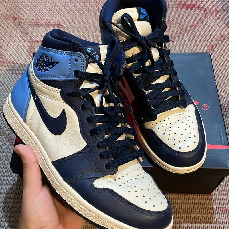 Tênis Air Jordan Obsidian Nike Usado 111939248 enjoei