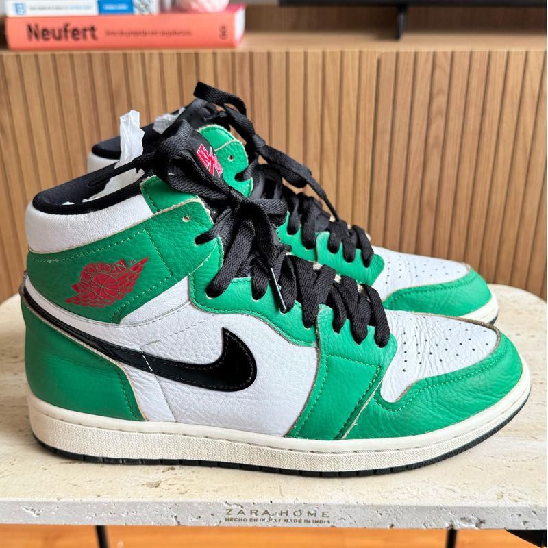 Tênis Air Jordan 1 Retro High Lucky Green | Nike Usado 110751013